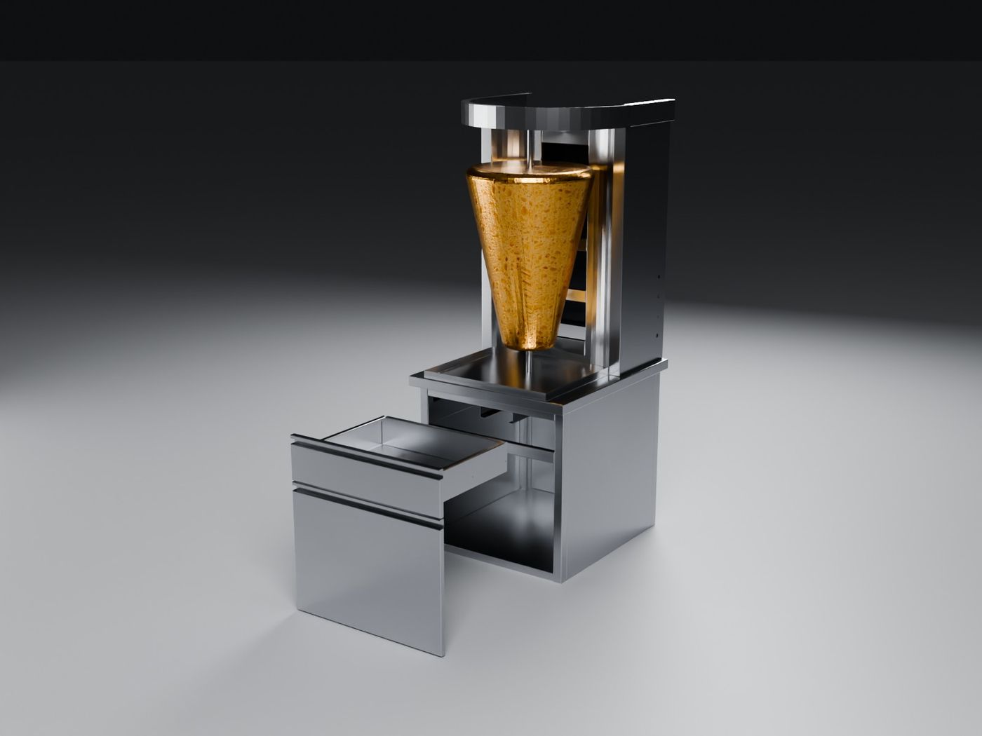Doner and shawarma station render